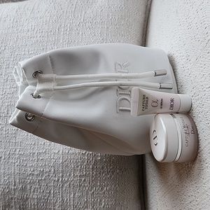 Dior Capture Totale Miniature Travel Set in Makeup Cosmetic Bag